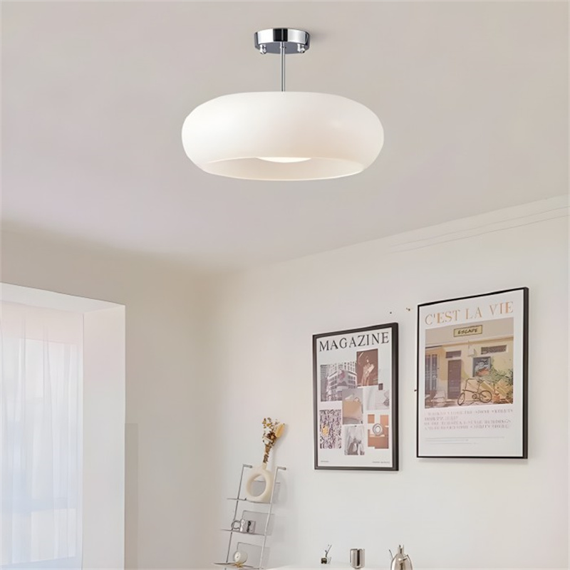 Retro Round Ceiling Light | Vintage LED Lighting