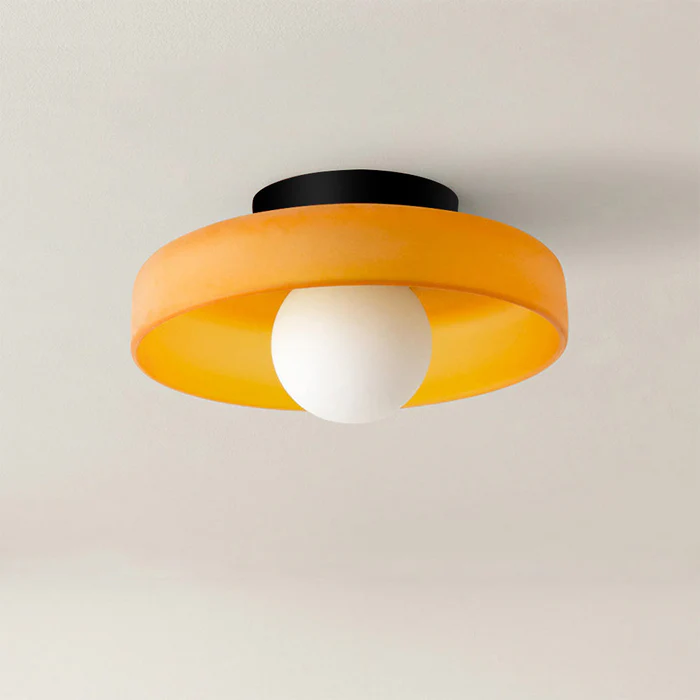 Contemporary Classic Ceiling Lamp | Round Design