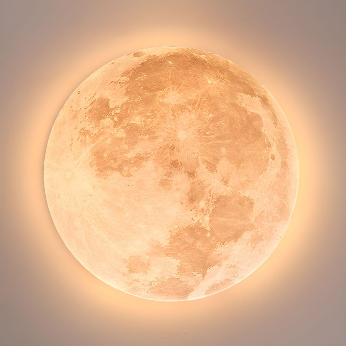 Center Light Moon Ceiling Lamp | Modern