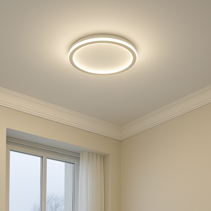 Modern Round Ceiling Lamp | Slim LED Design