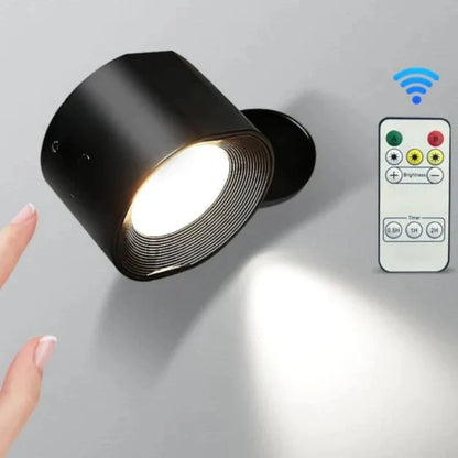 360° Rotating Wall Light | Wireless & Rechargeable