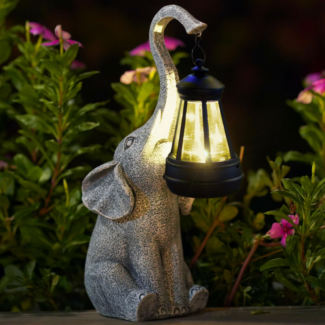 Elephant Outdoor Lamp | Decorative
