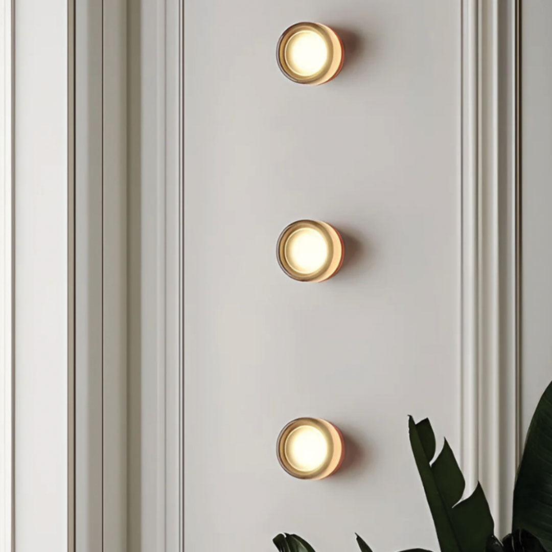 Round Shape Wall Light | Sleek Design