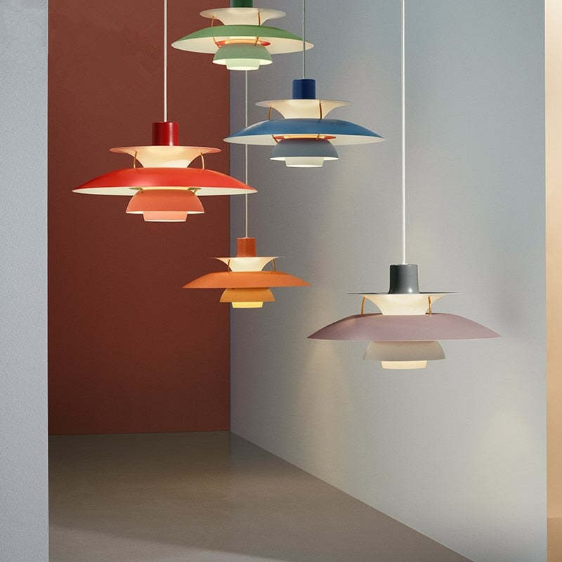 Modern Indoor Pendant Lamp | Layered Design