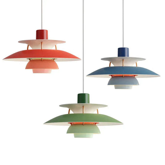 Modern Indoor Pendant Lamp | Layered Design