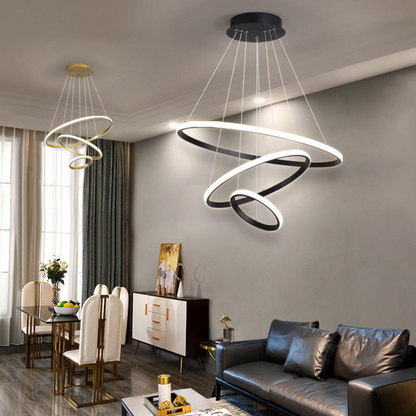 Modern Chandelier LED Lamp | Rotatable LED Design