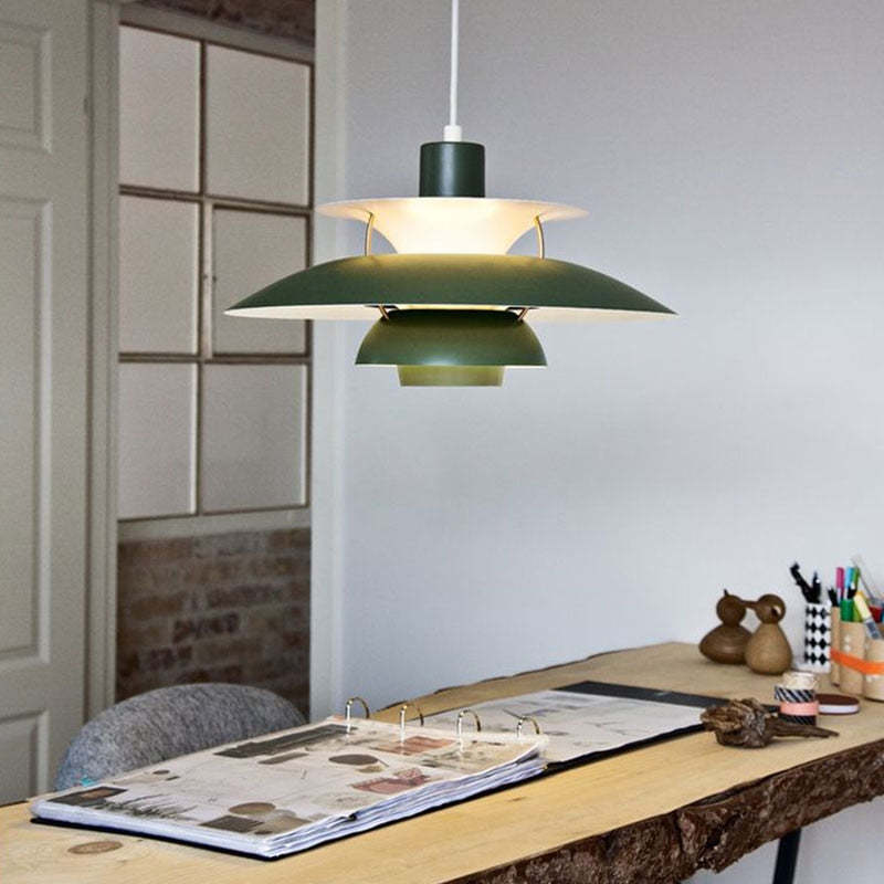 Modern Indoor Pendant Lamp | Layered Design