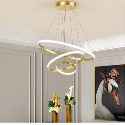 Modern Chandelier LED Lamp | Rotatable LED Design