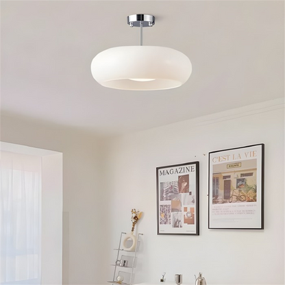 Retro Round Ceiling Light | Vintage LED Lighting