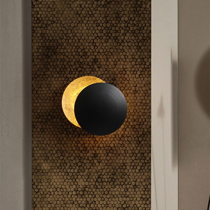 Moon Wall LED  Lamp | Eclipse Moon Design