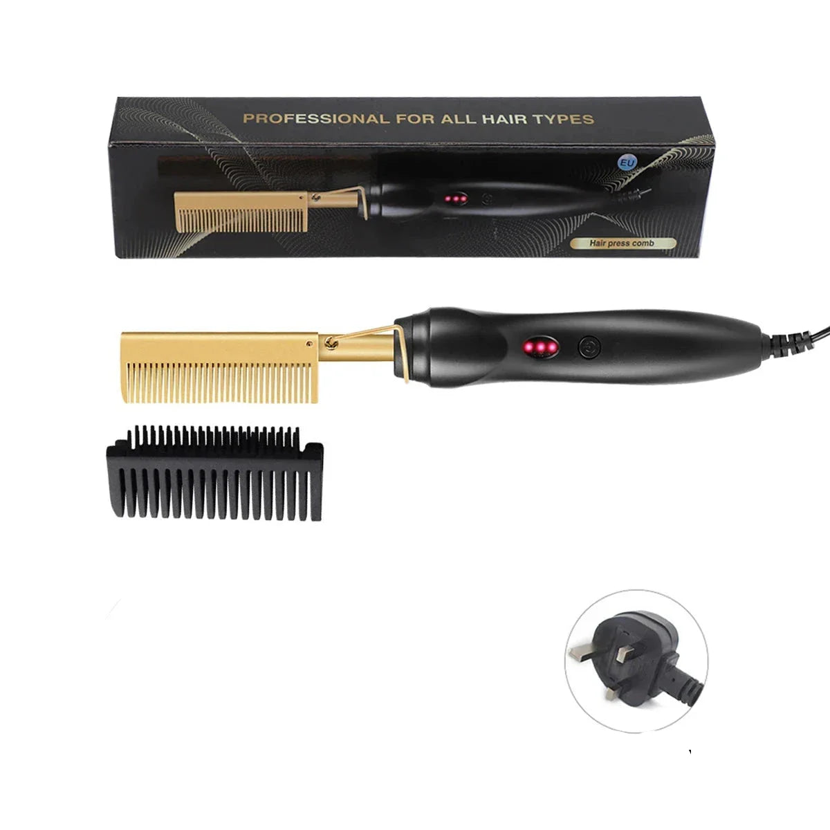 Beard and Hair Grooming Comb | Compact Portable Design