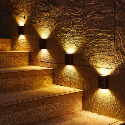 Outdoor Solar LED Wall Lights | Wireless Design