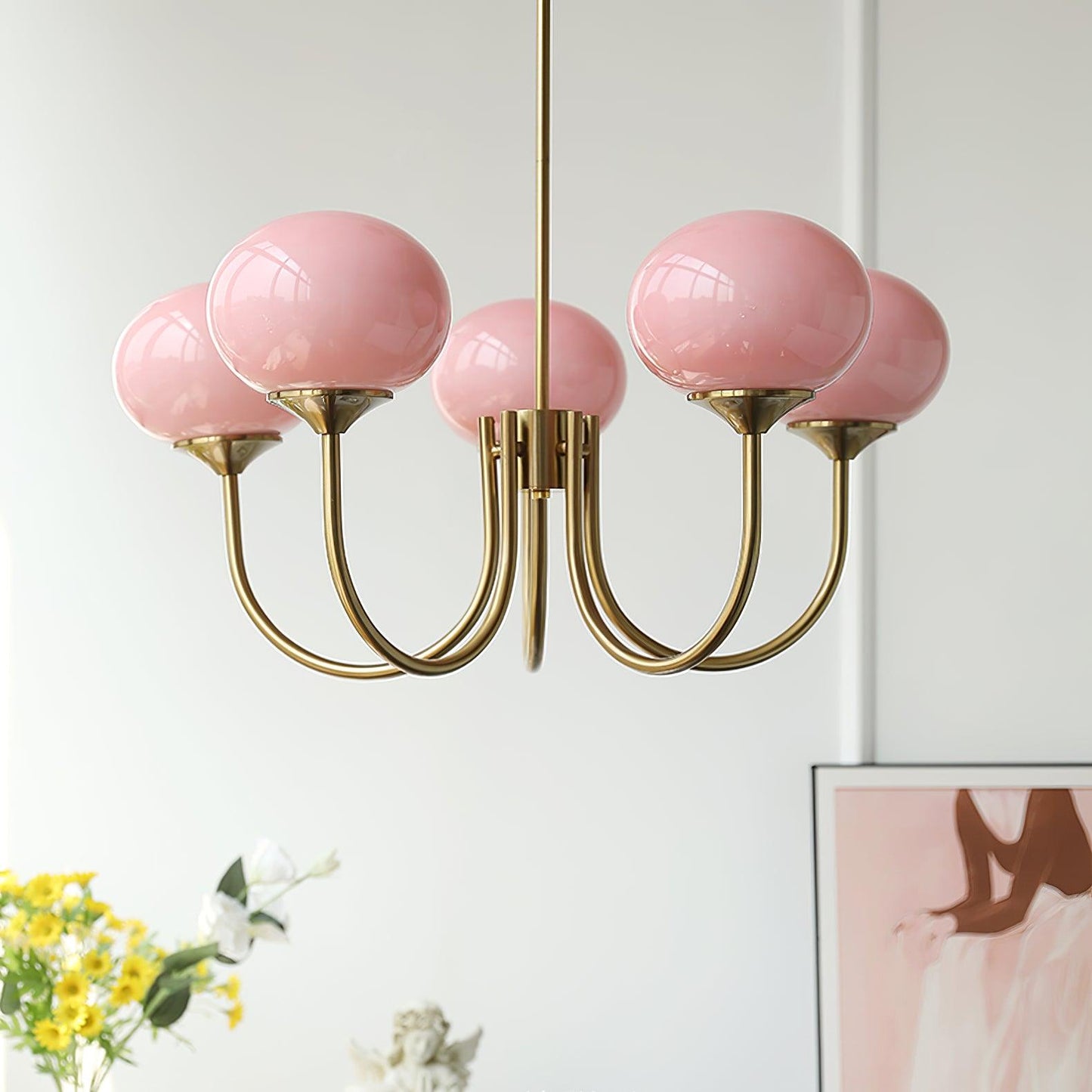 Decorative Pendant Chandelier | Marshmallow-Inspired Design