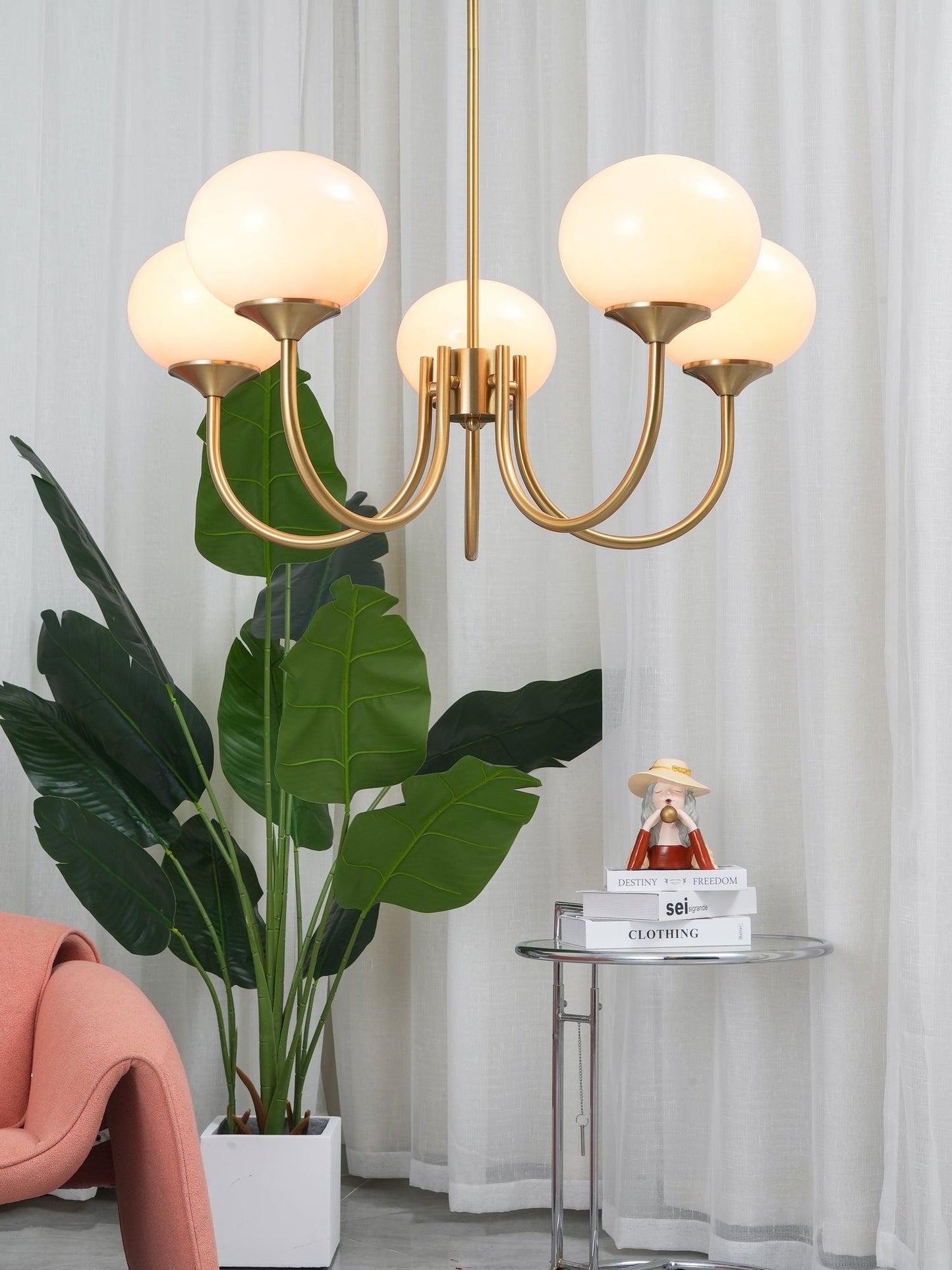 Decorative Pendant Chandelier | Marshmallow-Inspired Design