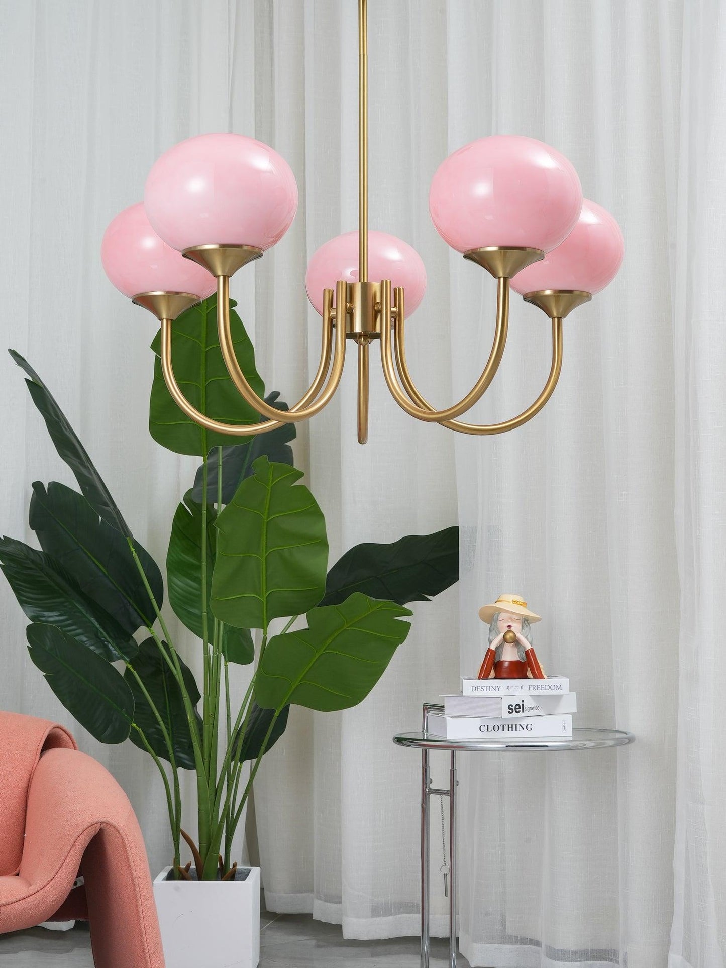 Decorative Pendant Chandelier | Marshmallow-Inspired Design