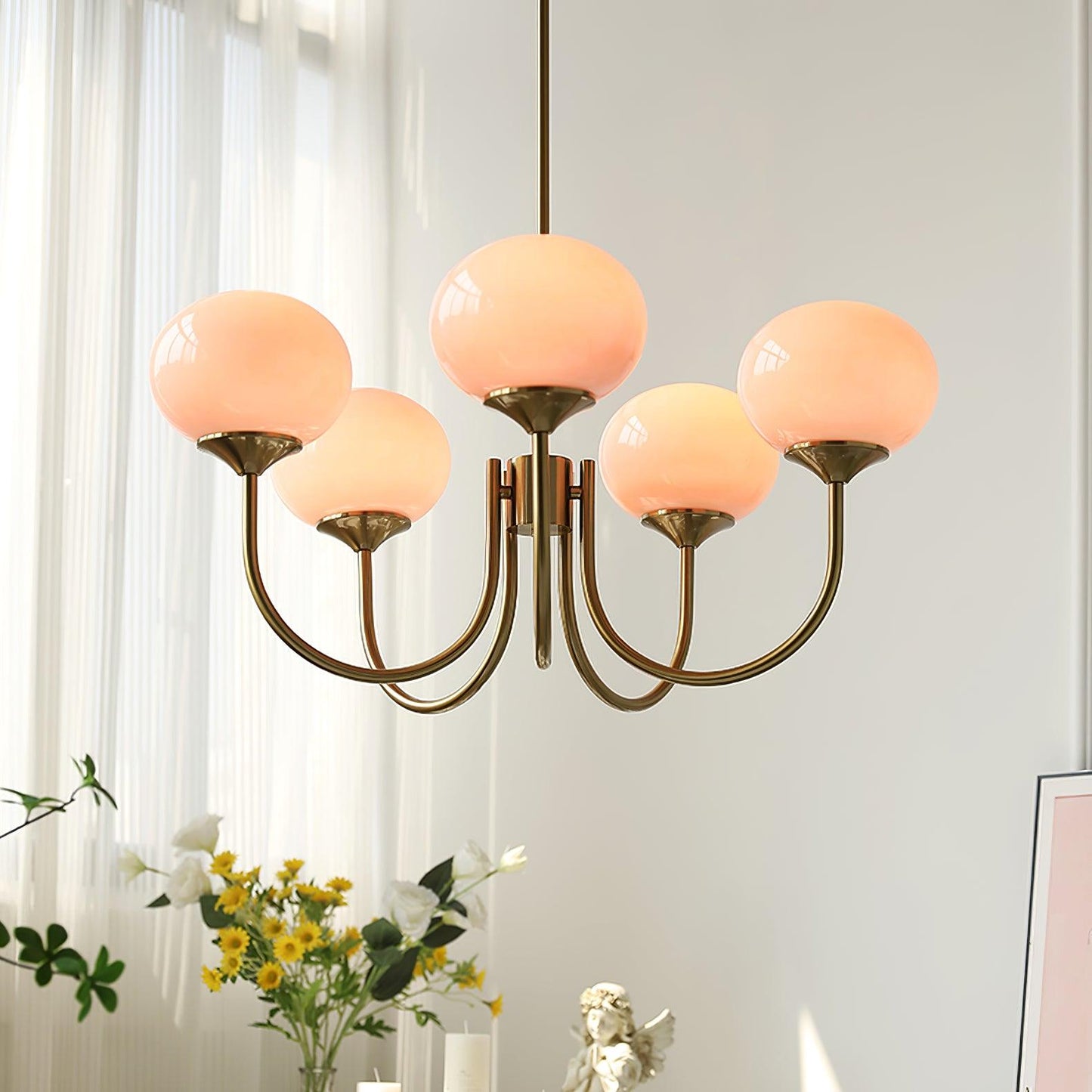 Decorative Pendant Chandelier | Marshmallow-Inspired Design