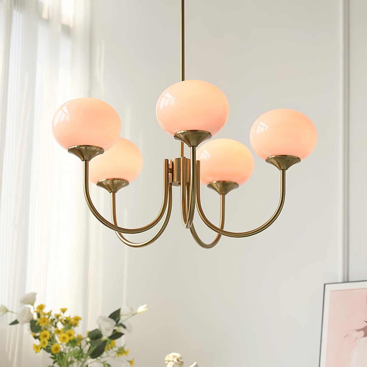 Decorative Pendant Chandelier | Marshmallow-Inspired Design