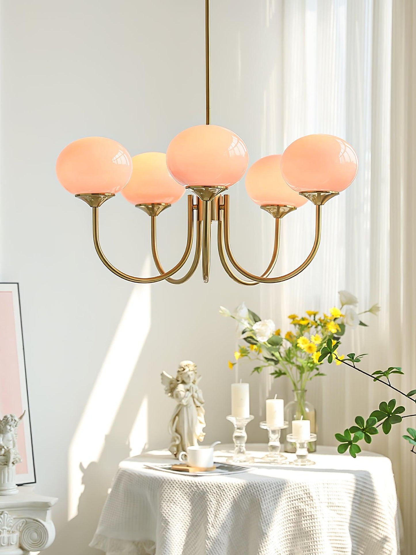 Decorative Pendant Chandelier | Marshmallow-Inspired Design