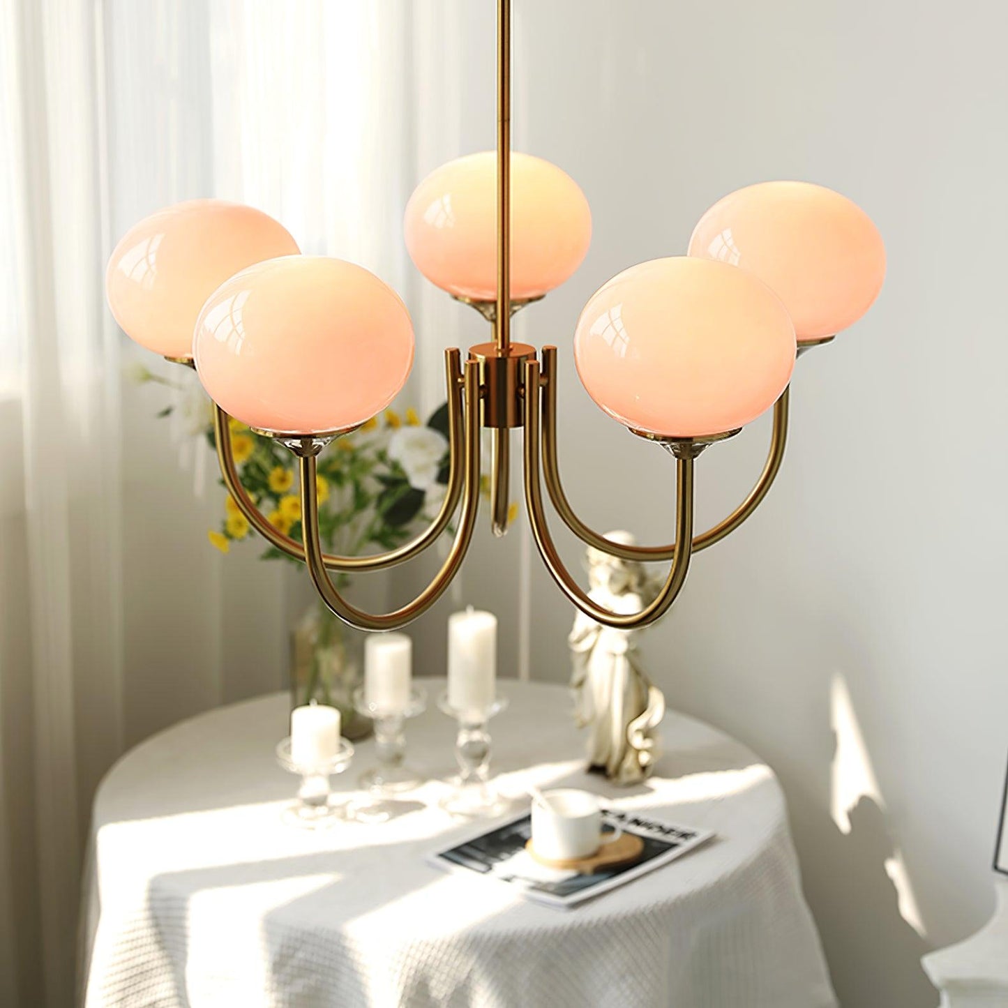 Decorative Pendant Chandelier | Marshmallow-Inspired Design