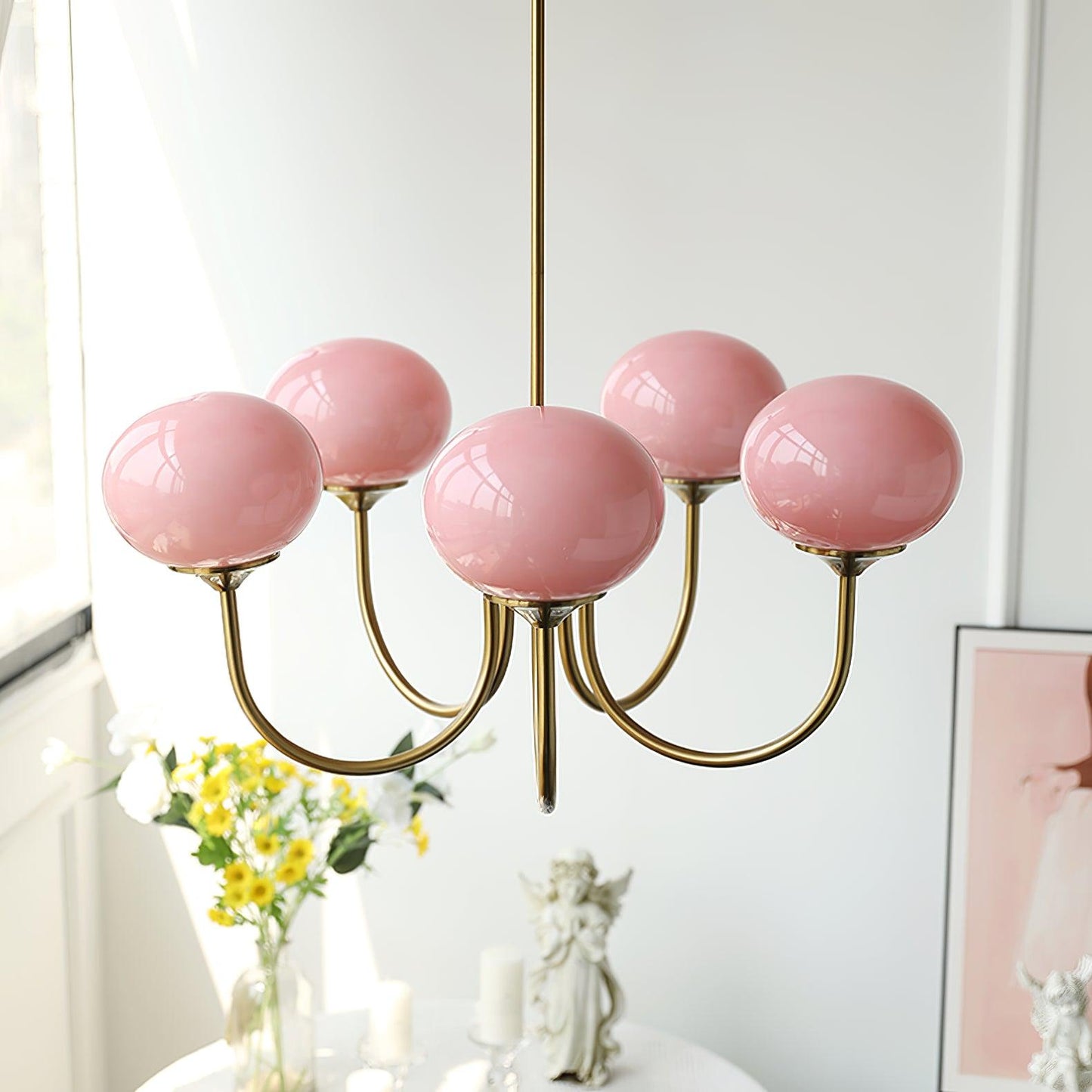 Decorative Pendant Chandelier | Marshmallow-Inspired Design
