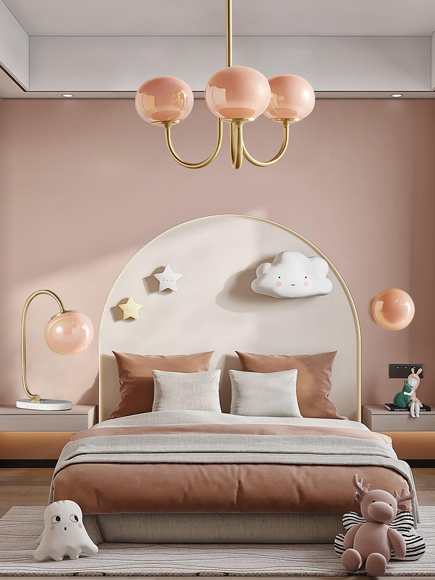 Decorative Pendant Chandelier | Marshmallow-Inspired Design