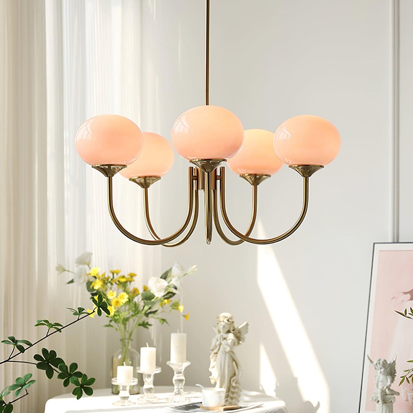 Decorative Pendant Chandelier | Marshmallow-Inspired Design