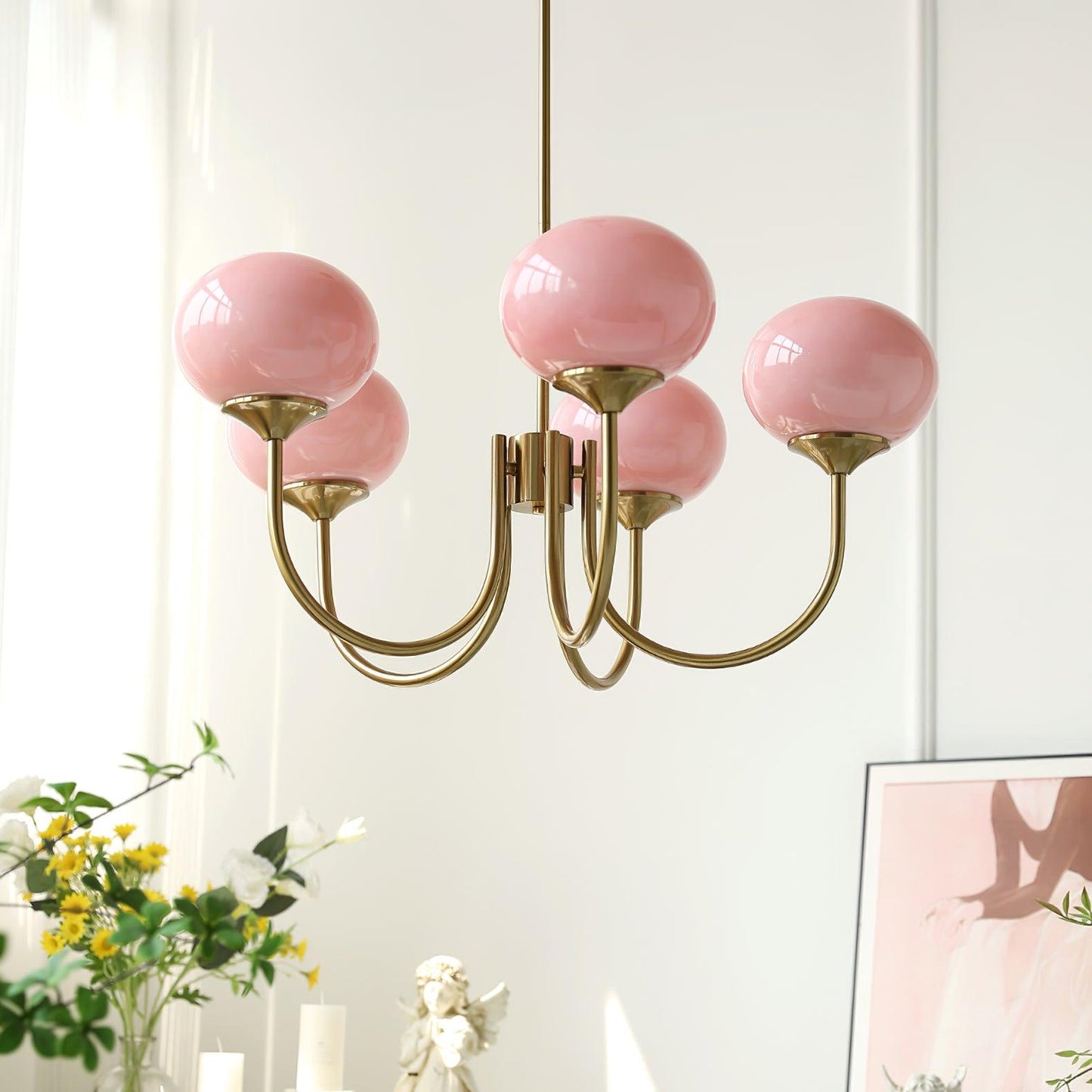 Decorative Pendant Chandelier | Marshmallow-Inspired Design