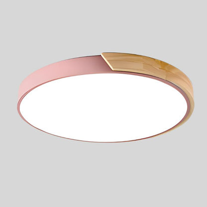 Decorative Ceiling LED Lamp | Macaroon Circular Design