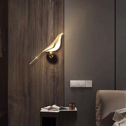 Decorative LED Wall Lamp | Bird-Inspired Design