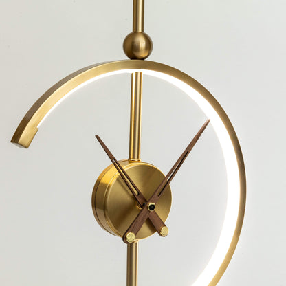 Rechargeable Table Lamp Clock | Modern & LED Design