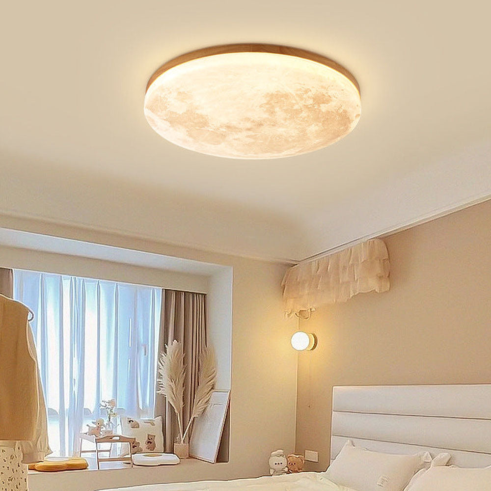 Center Light Moon Ceiling Lamp | Modern