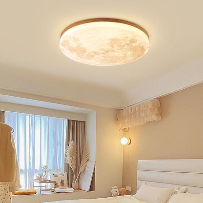 Center Light Moon Ceiling Lamp | Modern