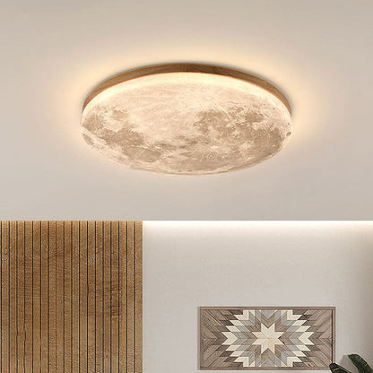 Center Light Moon Ceiling Lamp | Modern