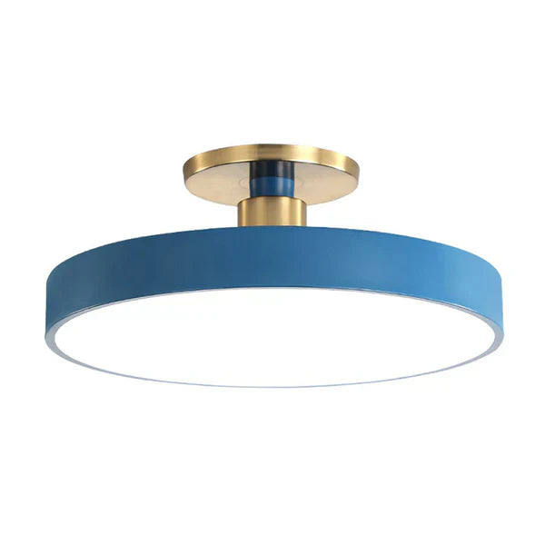Round Modern Ceiling Lamp | LED Bedroom Light