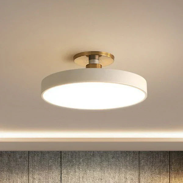 Round Modern Ceiling Lamp | LED Bedroom Light