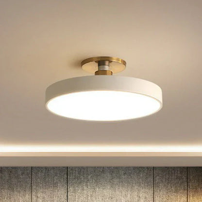 Round Modern Ceiling Lamp | LED Bedroom Light