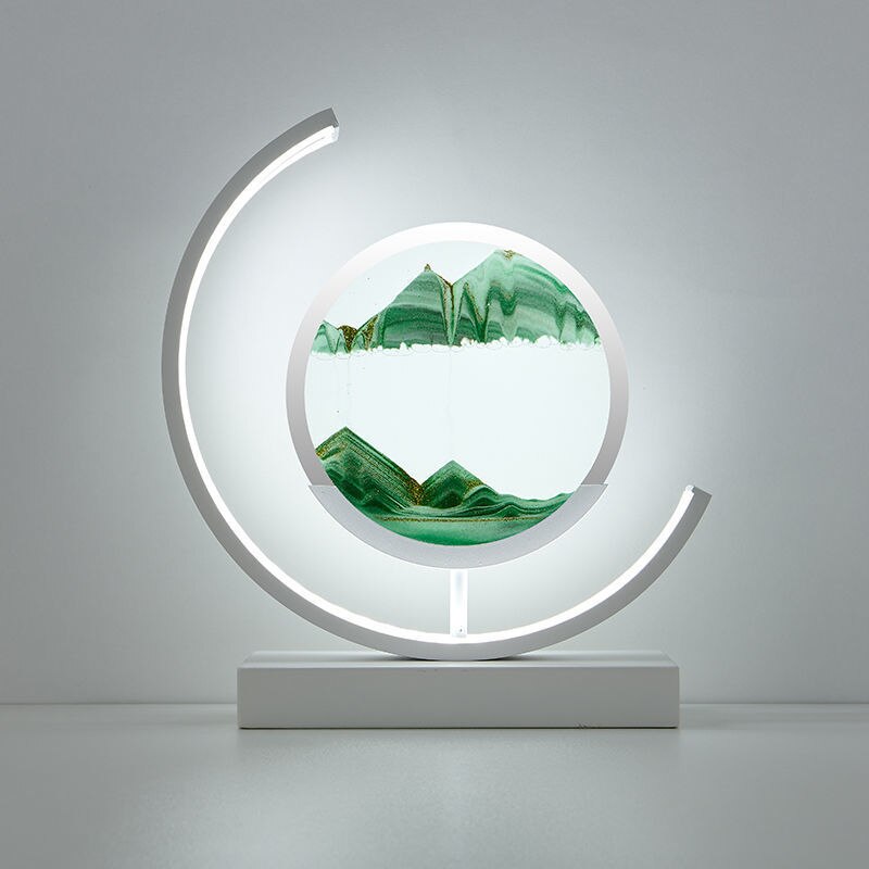 Dynamic Sand Art Table Lamp | Ambient Lighting