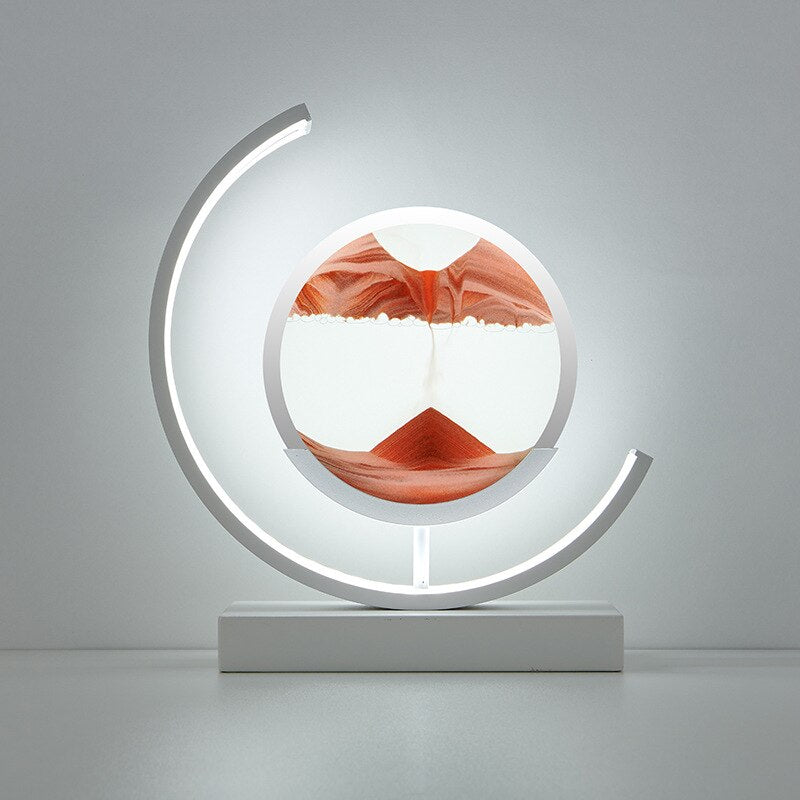Dynamic Sand Art Table Lamp | Ambient Lighting