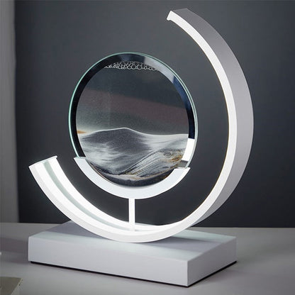 Dynamic Sand Art Table Lamp | Ambient Lighting