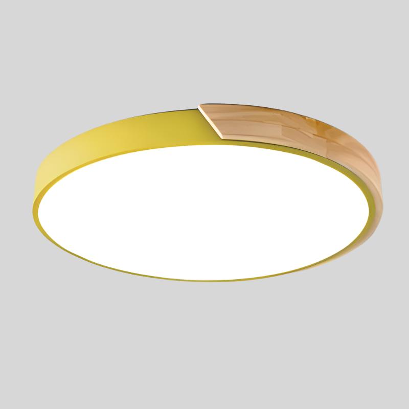 Decorative Ceiling LED Lamp | Macaroon Circular Design