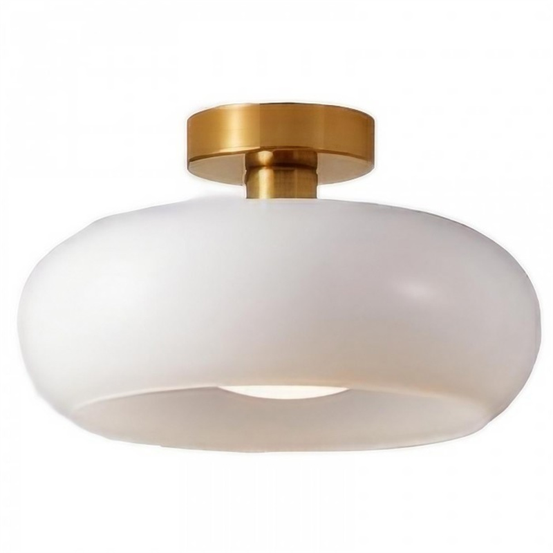Retro Round Ceiling Light | Vintage LED Lighting