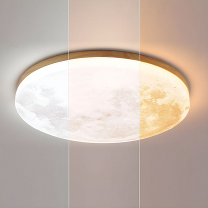 Center Light Moon Ceiling Lamp | Modern