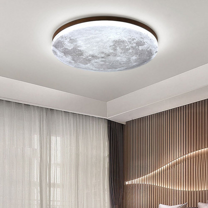 Center Light Moon Ceiling Lamp | Modern