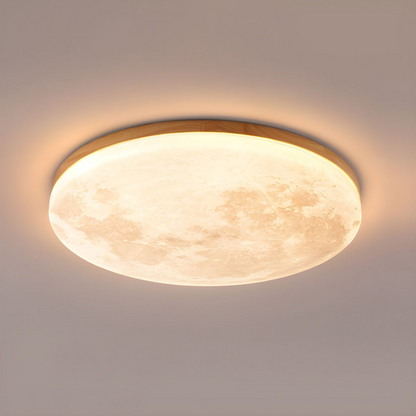 Center Light Moon Ceiling Lamp | Modern