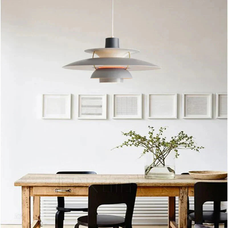 Modern Indoor Pendant Lamp | Layered Design