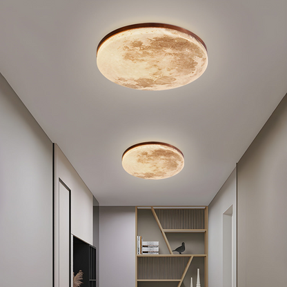 Center Light Moon Ceiling Lamp | Modern
