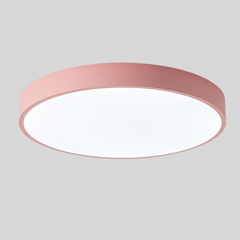 Decorative Ceiling LED Lamp | Macaroon Circular Design