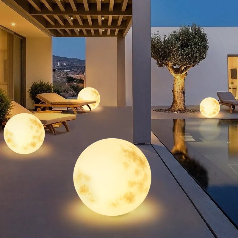 Outdoor Decorative Moon Lamp | Garden