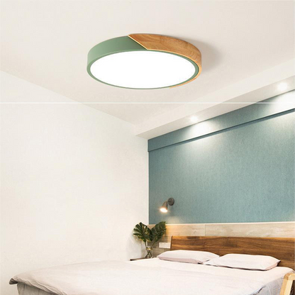 Decorative Ceiling LED Lamp | Macaroon Circular Design