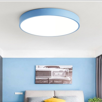 Decorative Ceiling LED Lamp | Macaroon Circular Design